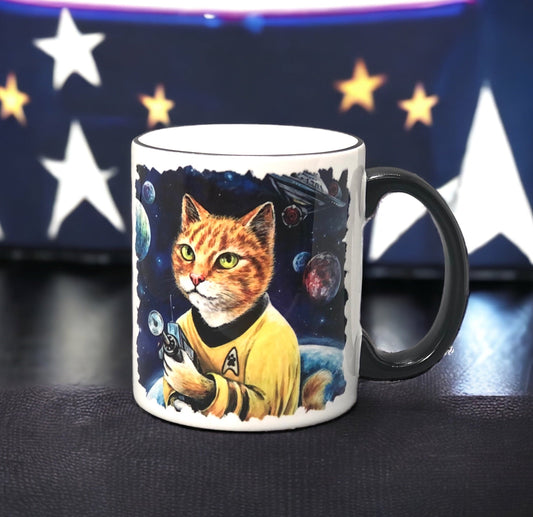 MUG "Cattain Purrk"