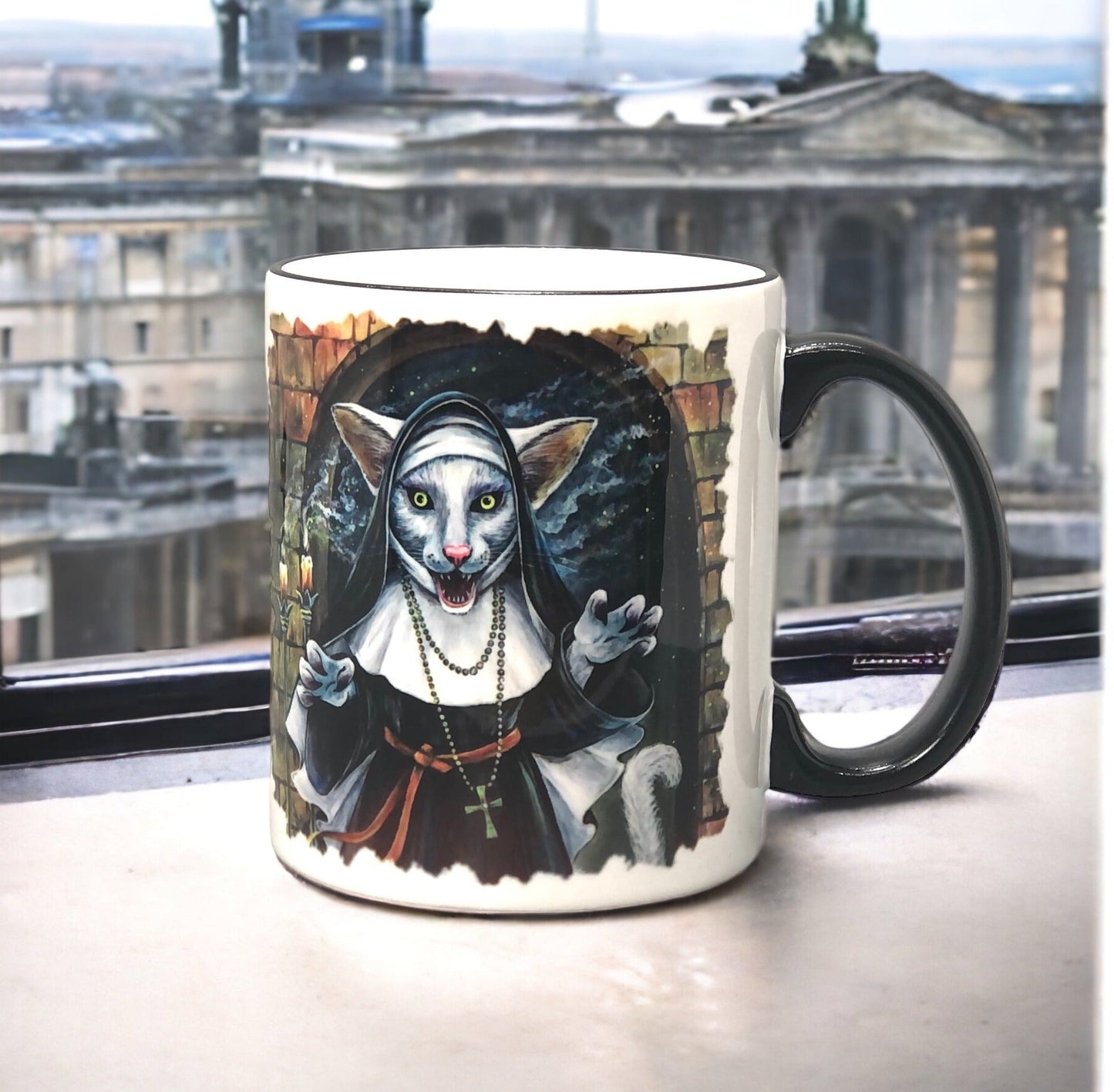 MUG "Valak the Nun Cat"