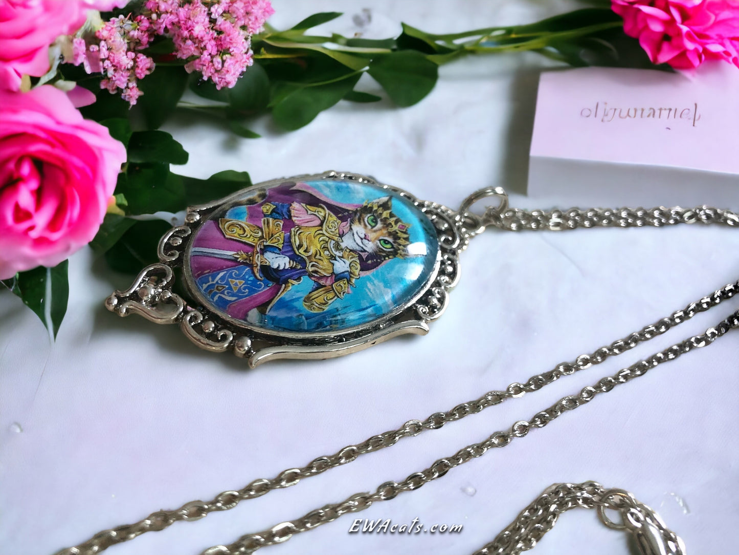 Necklace "Purrincess Zelda"