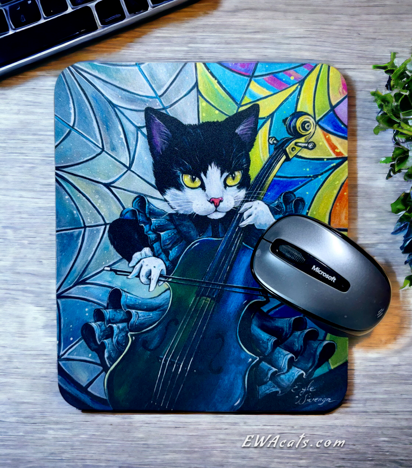Mouse Pad "Wednesday Cattams"