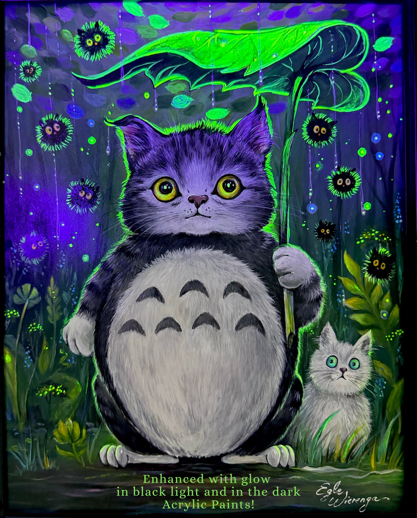 SUPREME MASTER CANVAS "Catoro's Shelte" #1, Limited to 5 only!