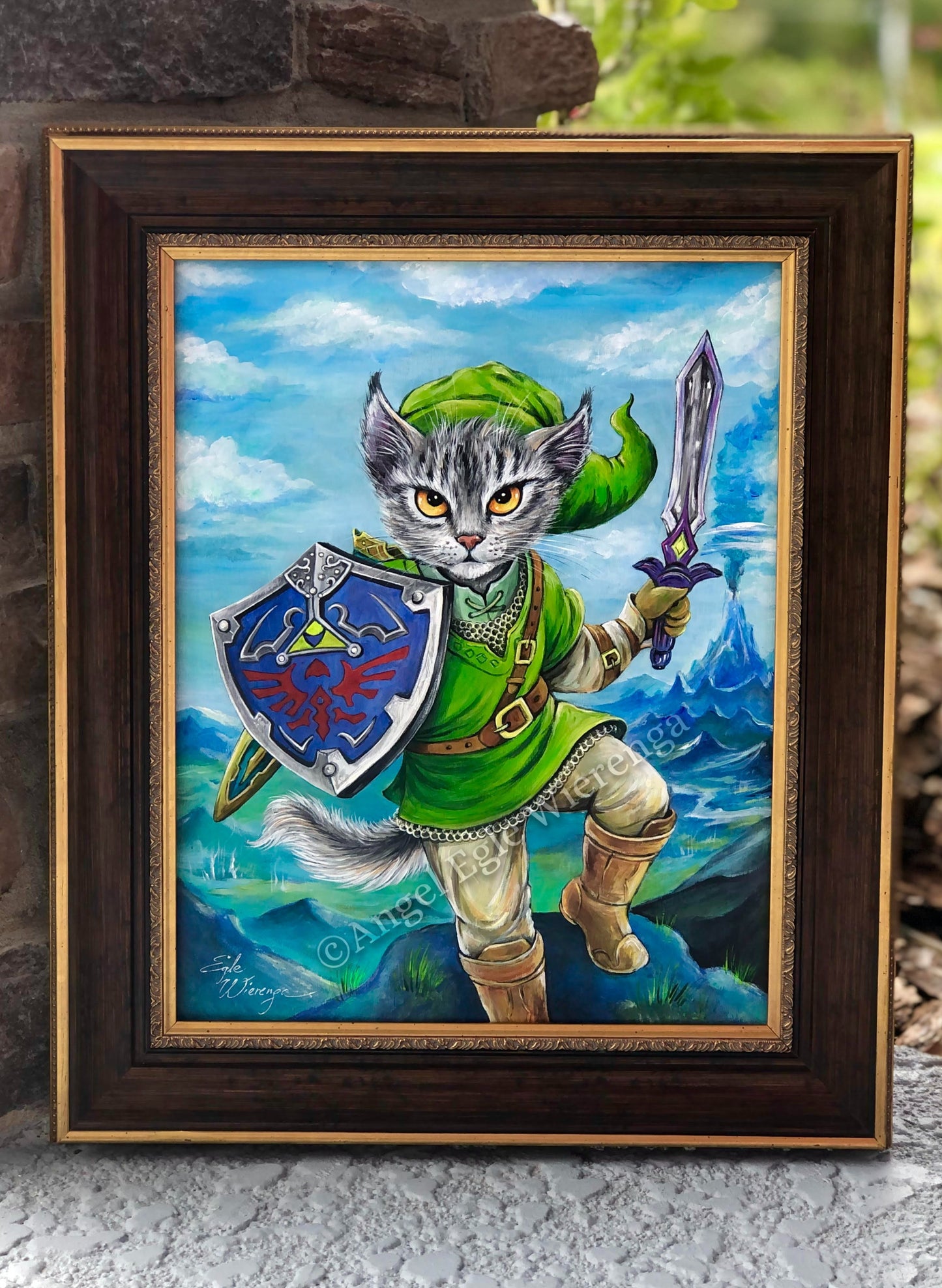 Original Painting "Kitty Link"