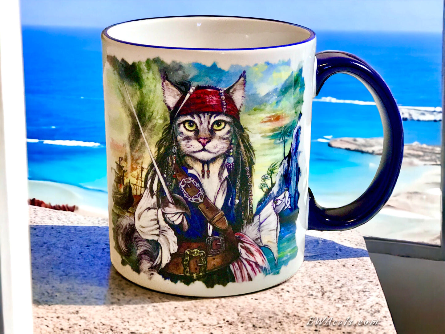 MUG "Cat Sparrow"