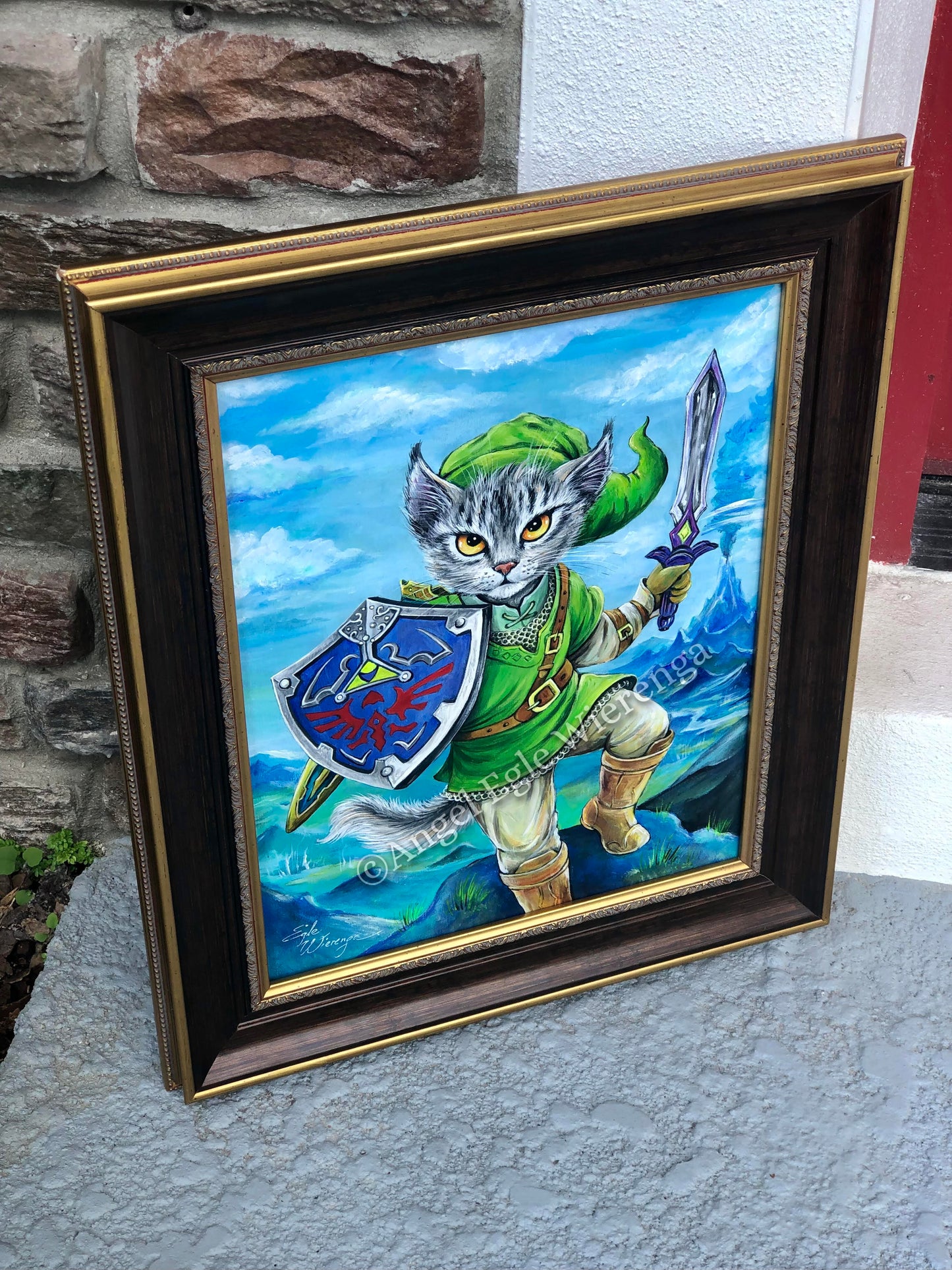 Original Painting "Kitty Link"