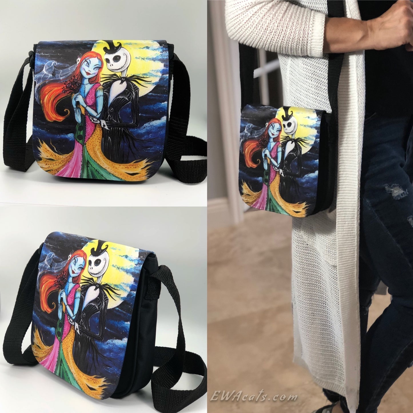 Shoulder Bag "Jack & Sally's Wedding"