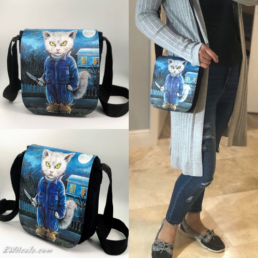 Shoulder Bag "Michael Meowers"