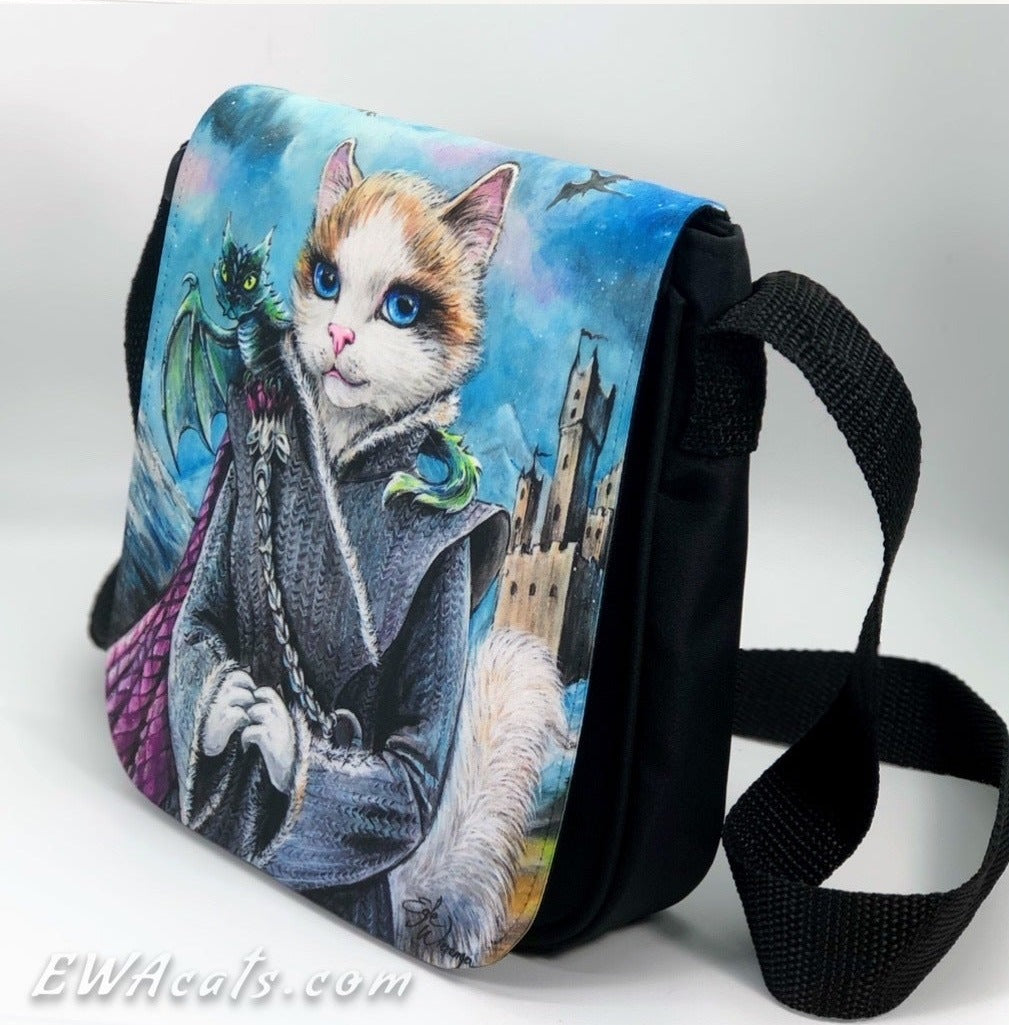 Shoulder Bag "Katleesi" with a Removable Flap