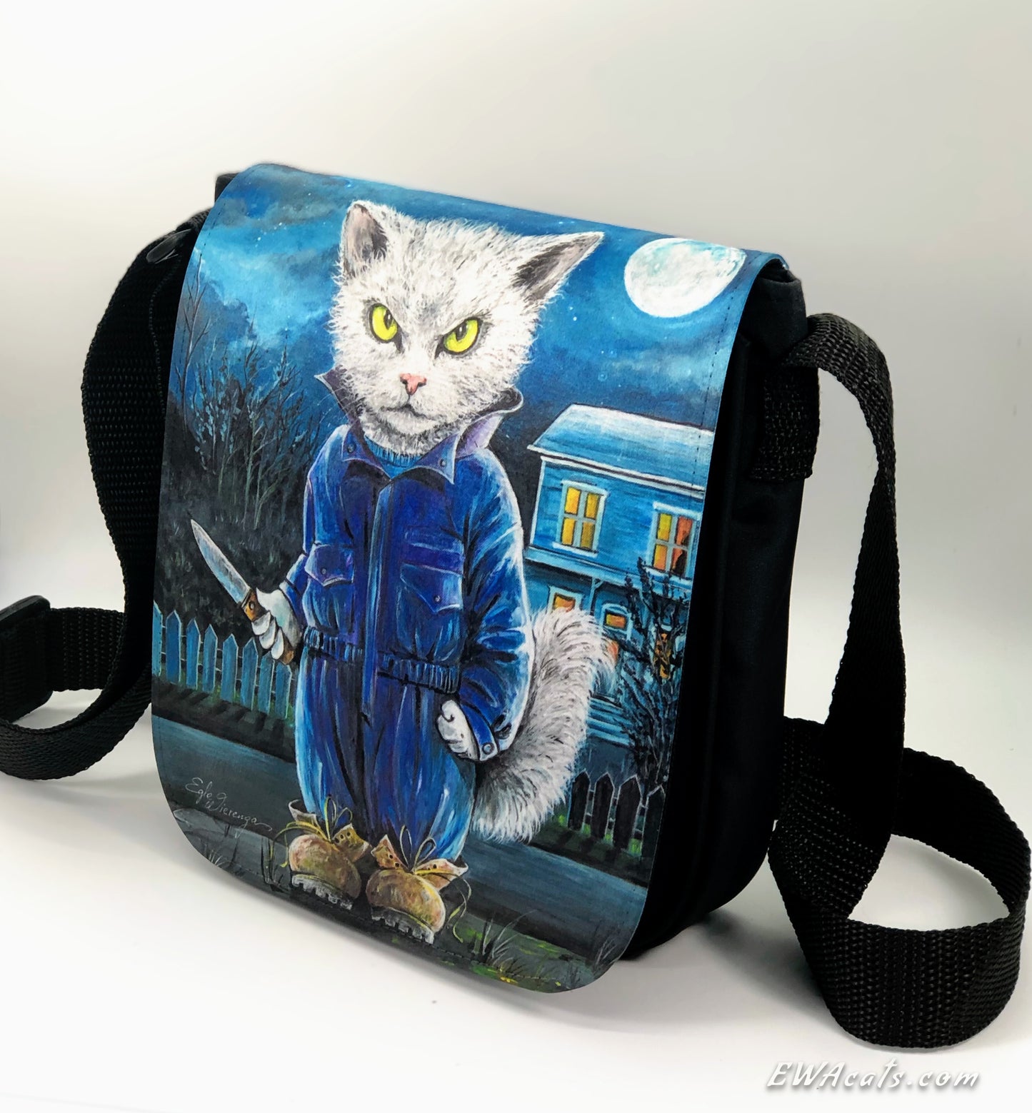 Shoulder Bag "Michael Meowers"