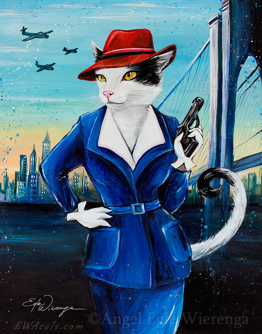 Art Print "Agent Catter"