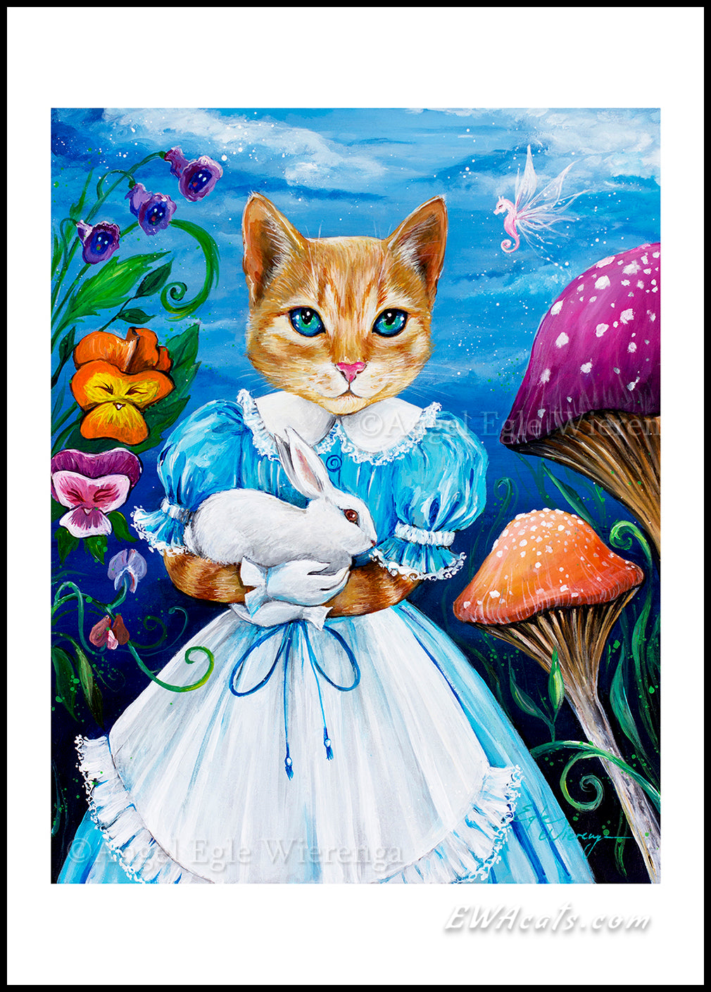 Art Print "Alice Cat"