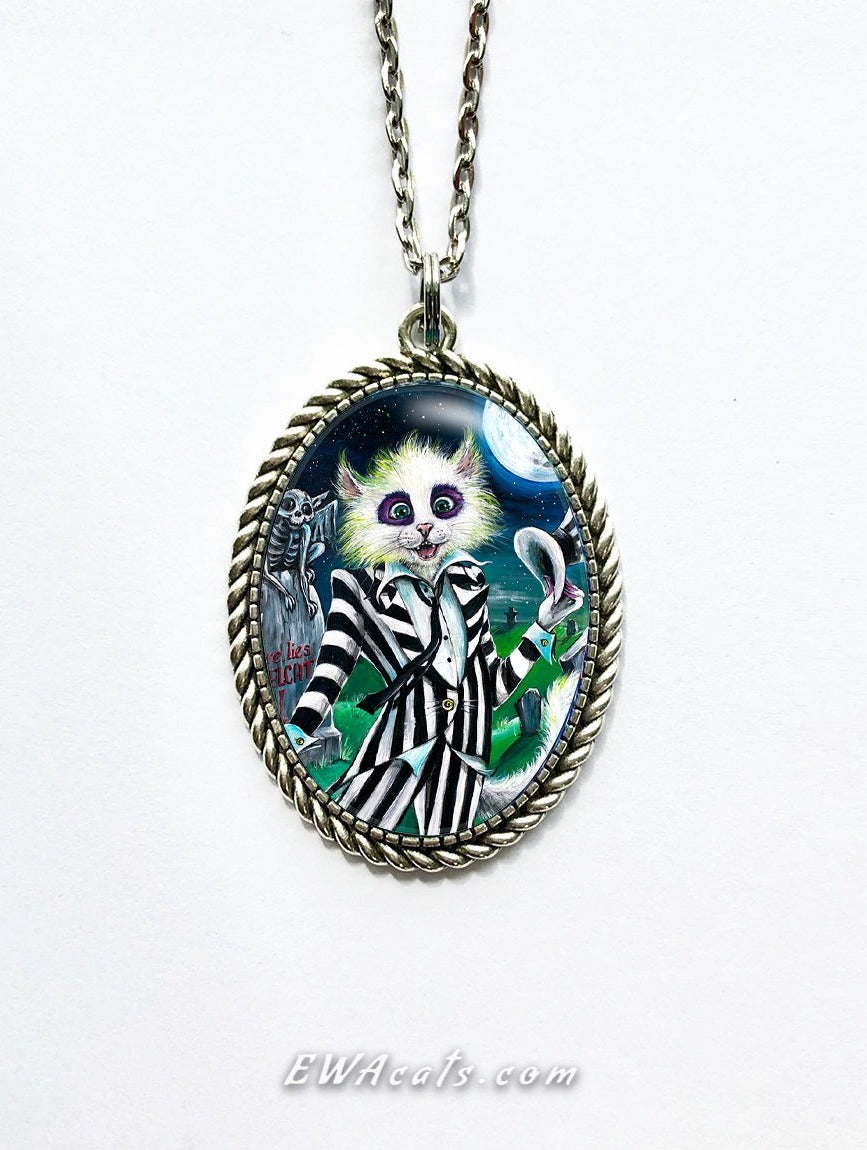 Necklace "BeetleCat"