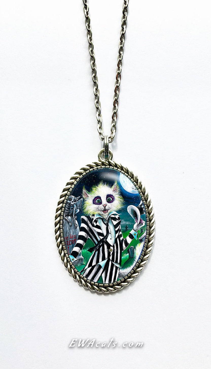 Necklace "BeetleCat"