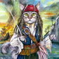 CANVAS "Cat Sparrow" Open & Limited Edition