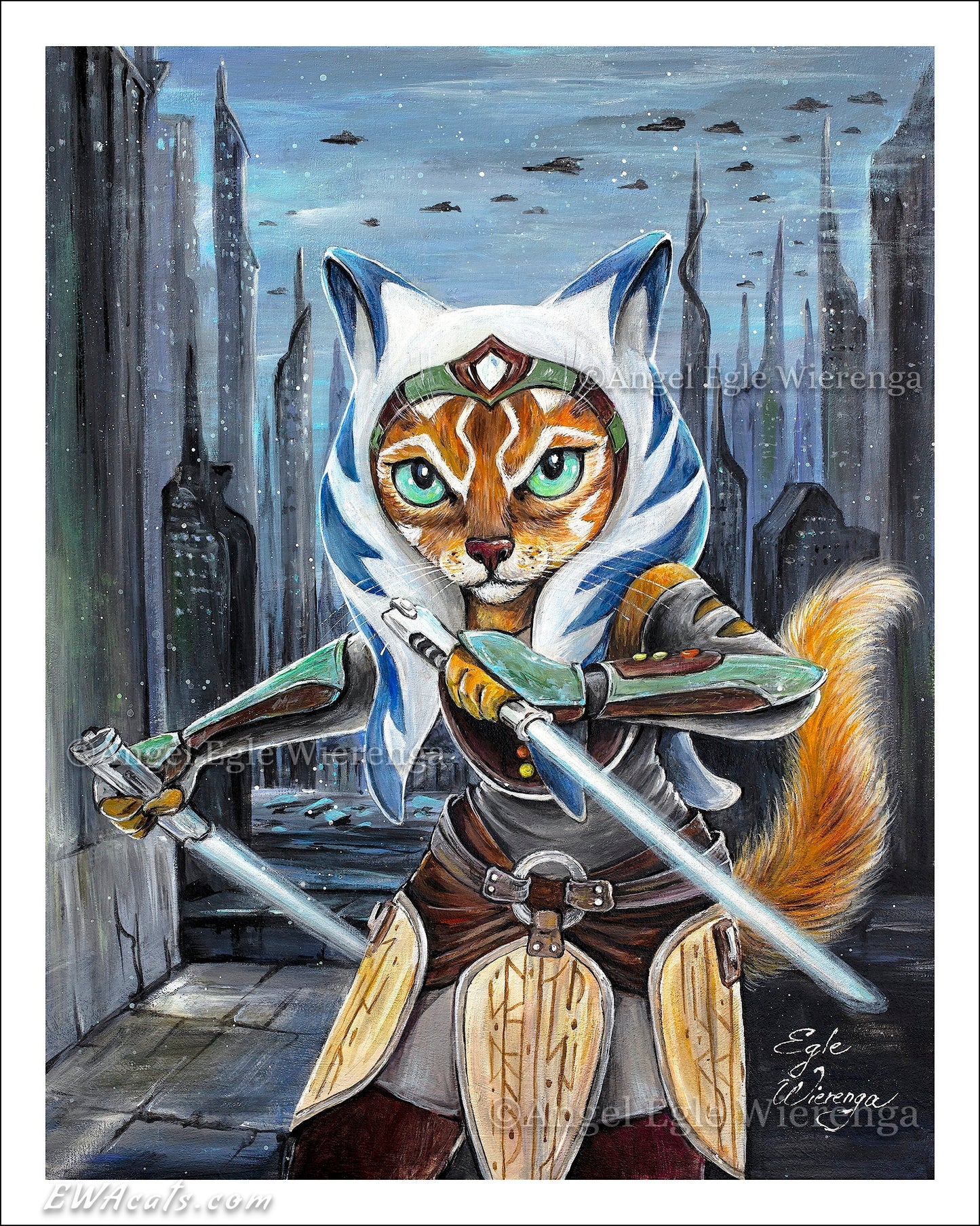 Art Print "Catsoka Tano"