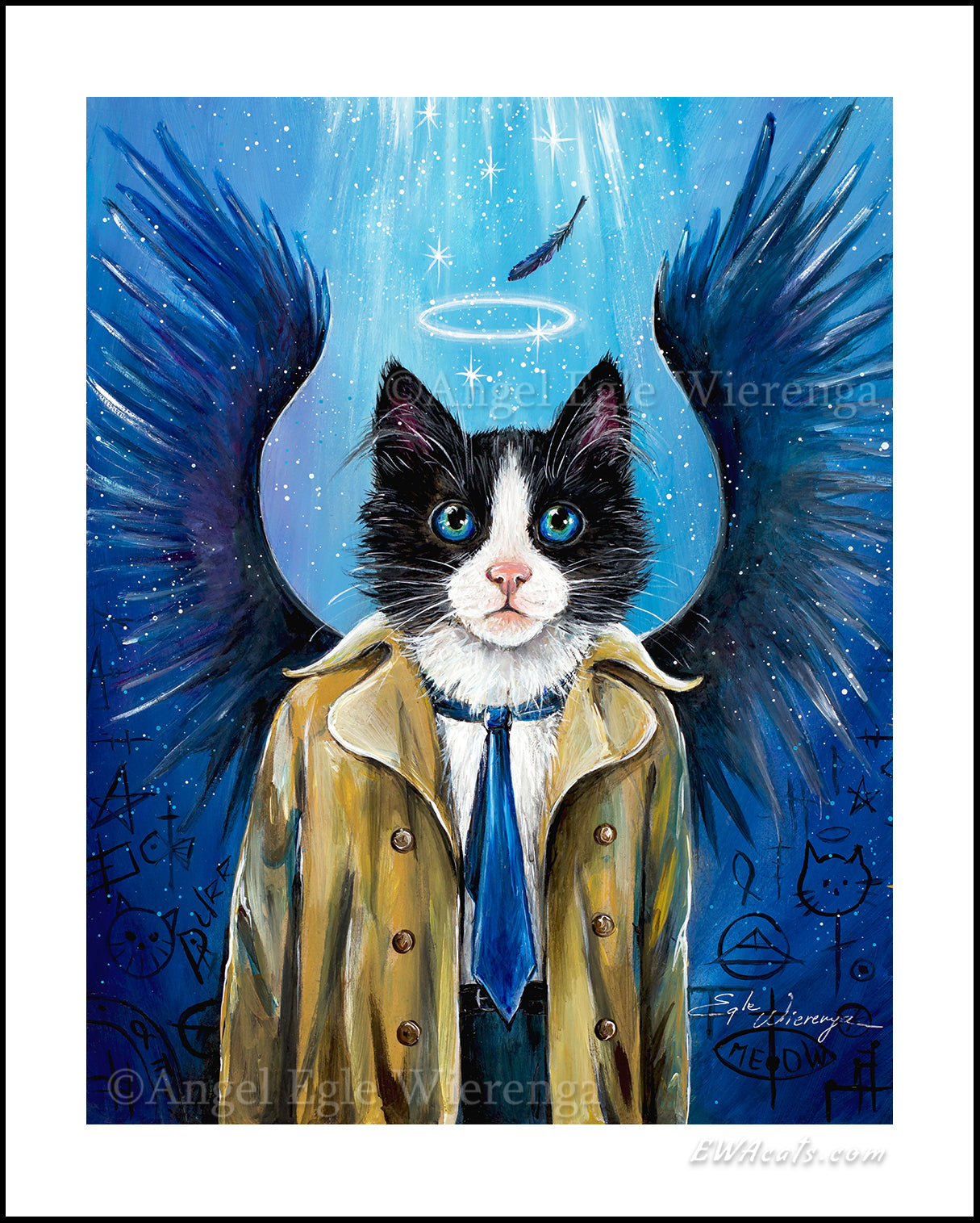 Art Print "Cattiel"