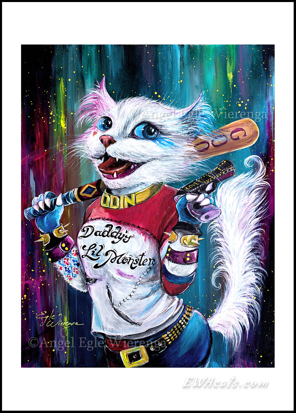 CANVAS "Daddy's Lil Monster" Open & Limited Edition