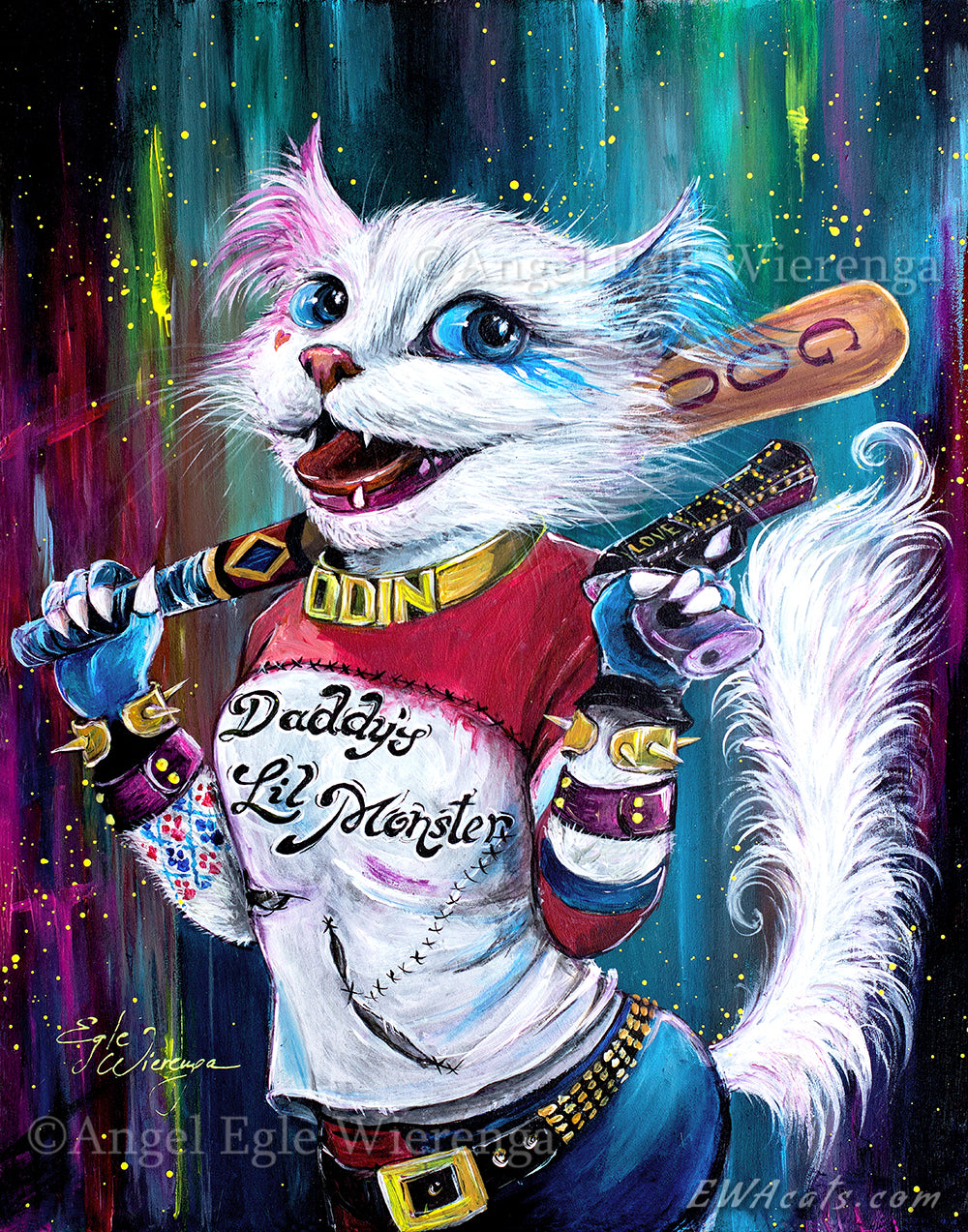 CANVAS "Daddy's Lil Monster" Open & Limited Edition