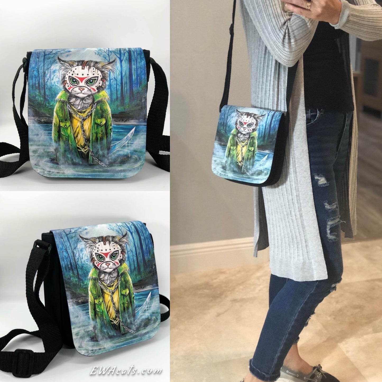 Shoulder Bag "Jason MeowHiss"