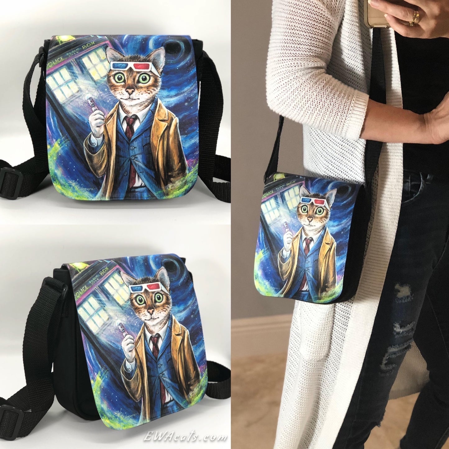 Shoulder Bag "Doctor Mew"