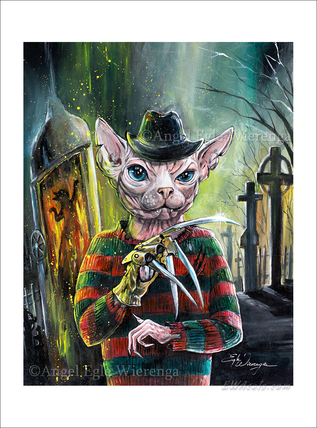 Art Print "Freddy Kat"