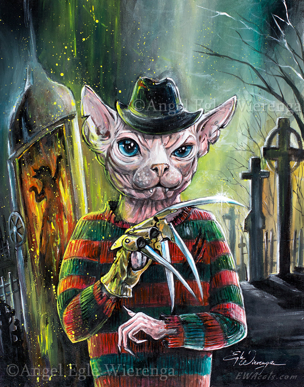 Art Print "Freddy Kat"