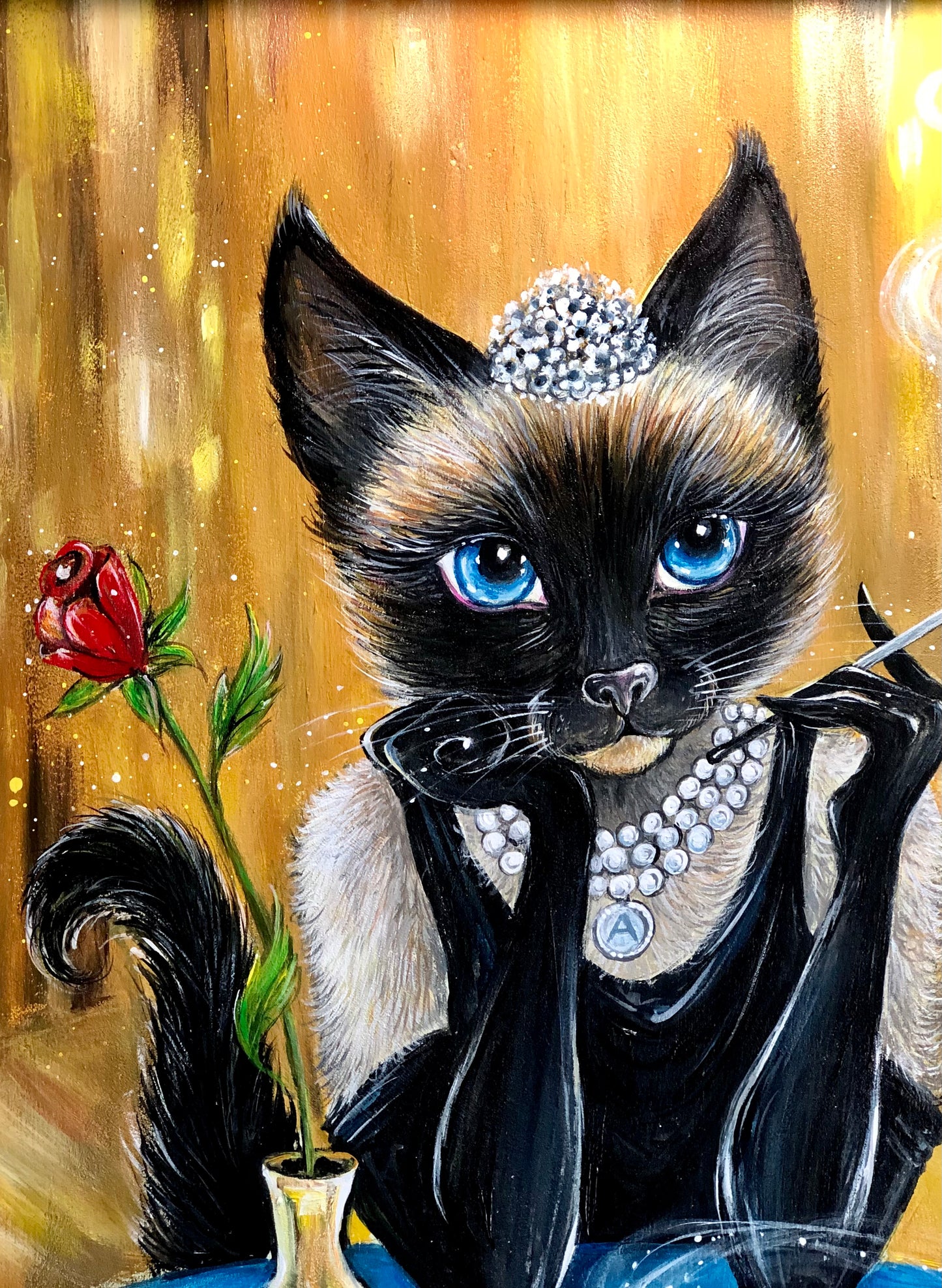 CANVAS "Audrey HepPurr" Open & Limited Edition