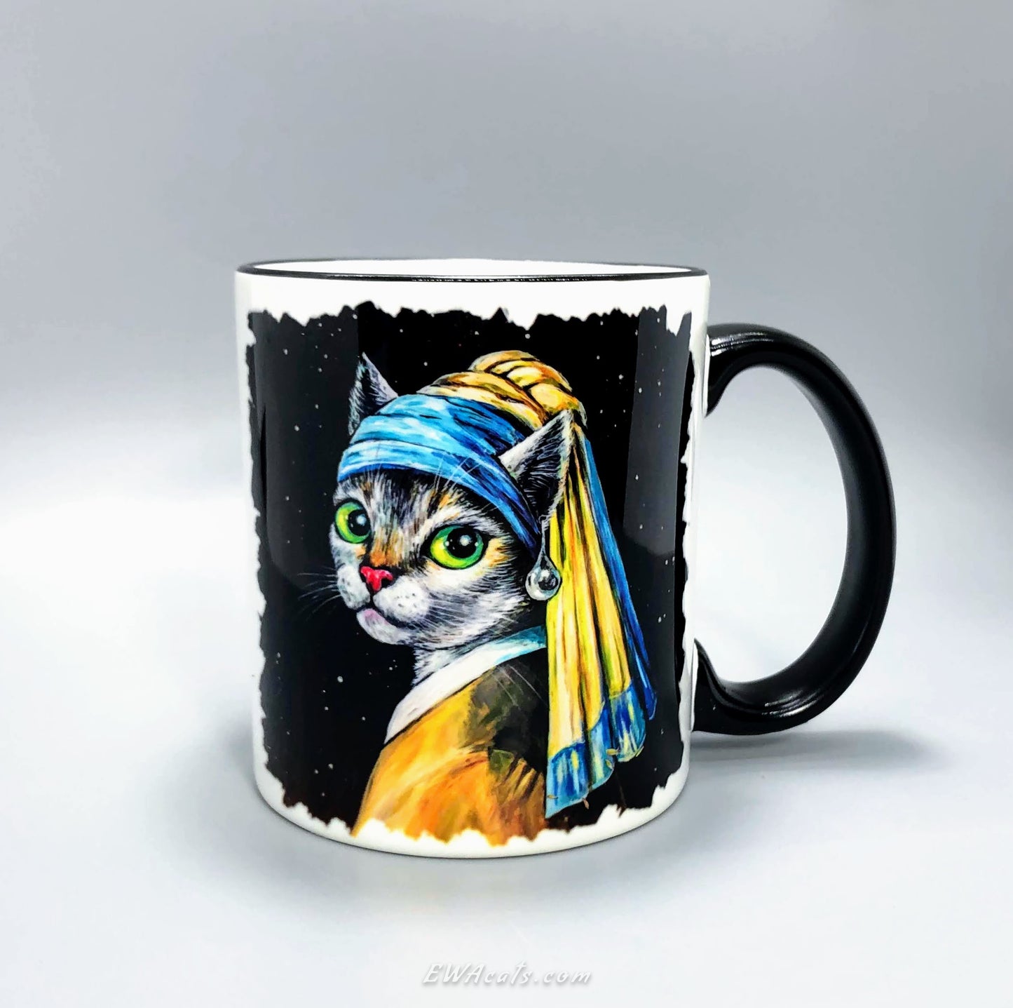 MUG "Cat With a Pearl Earring"