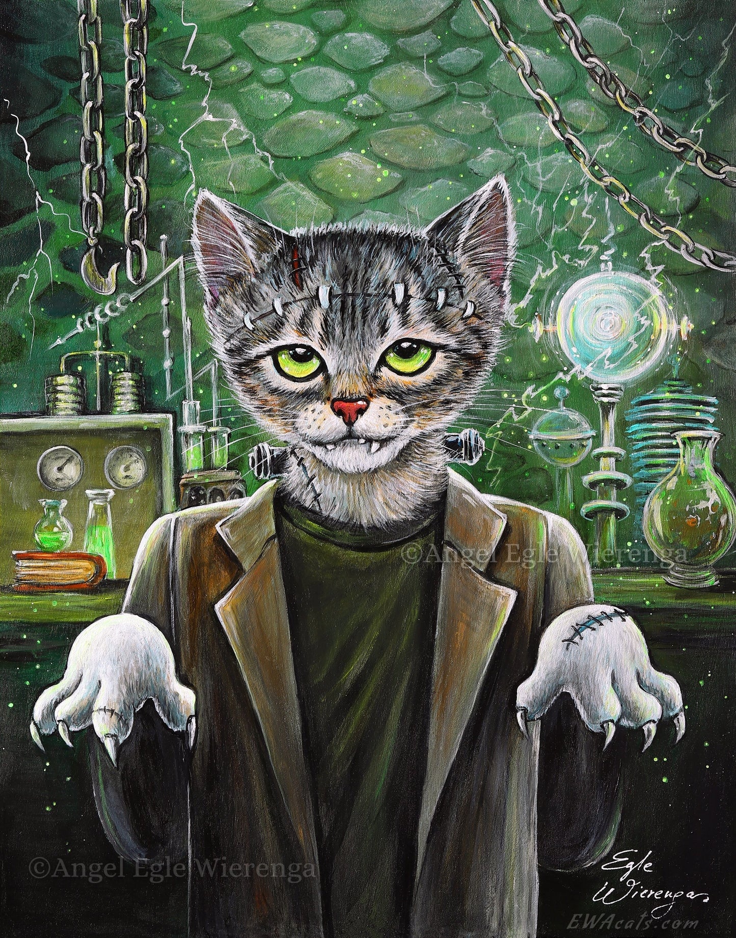 CANVAS "FrankenCat" Open & Limited Edition