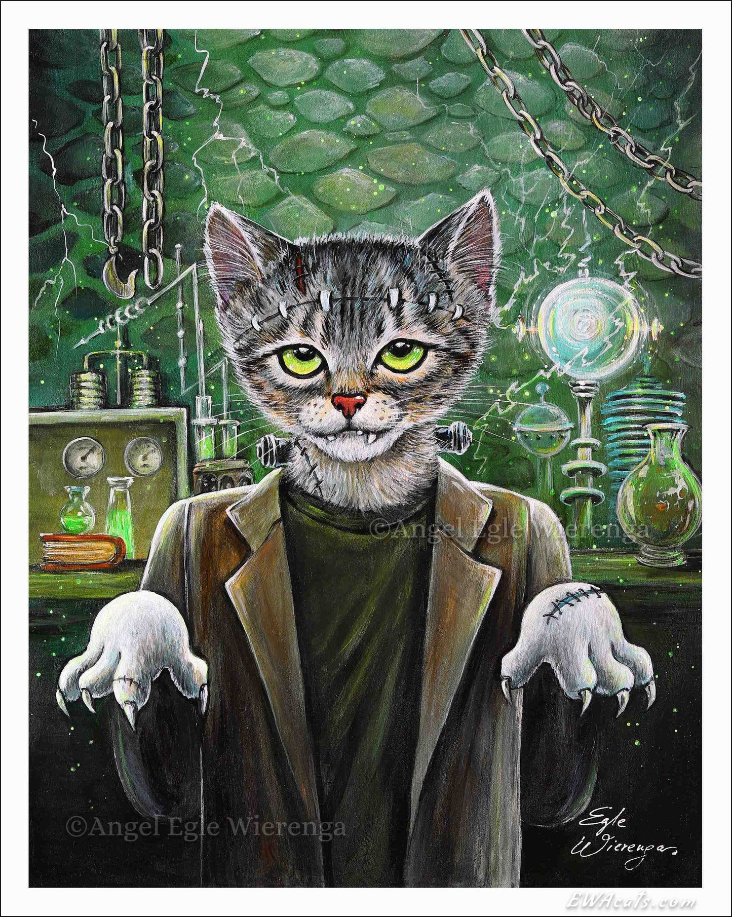 Art Print "FrankenCat"