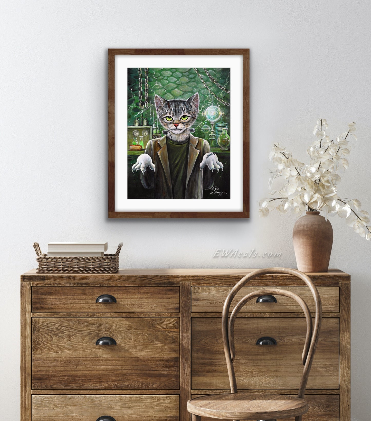 Art Print "FrankenCat"