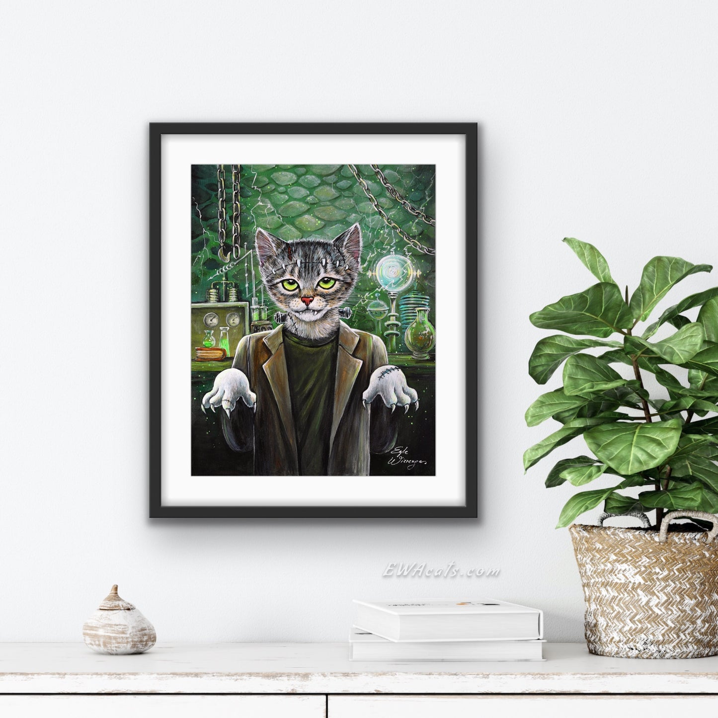 Art Print "FrankenCat"