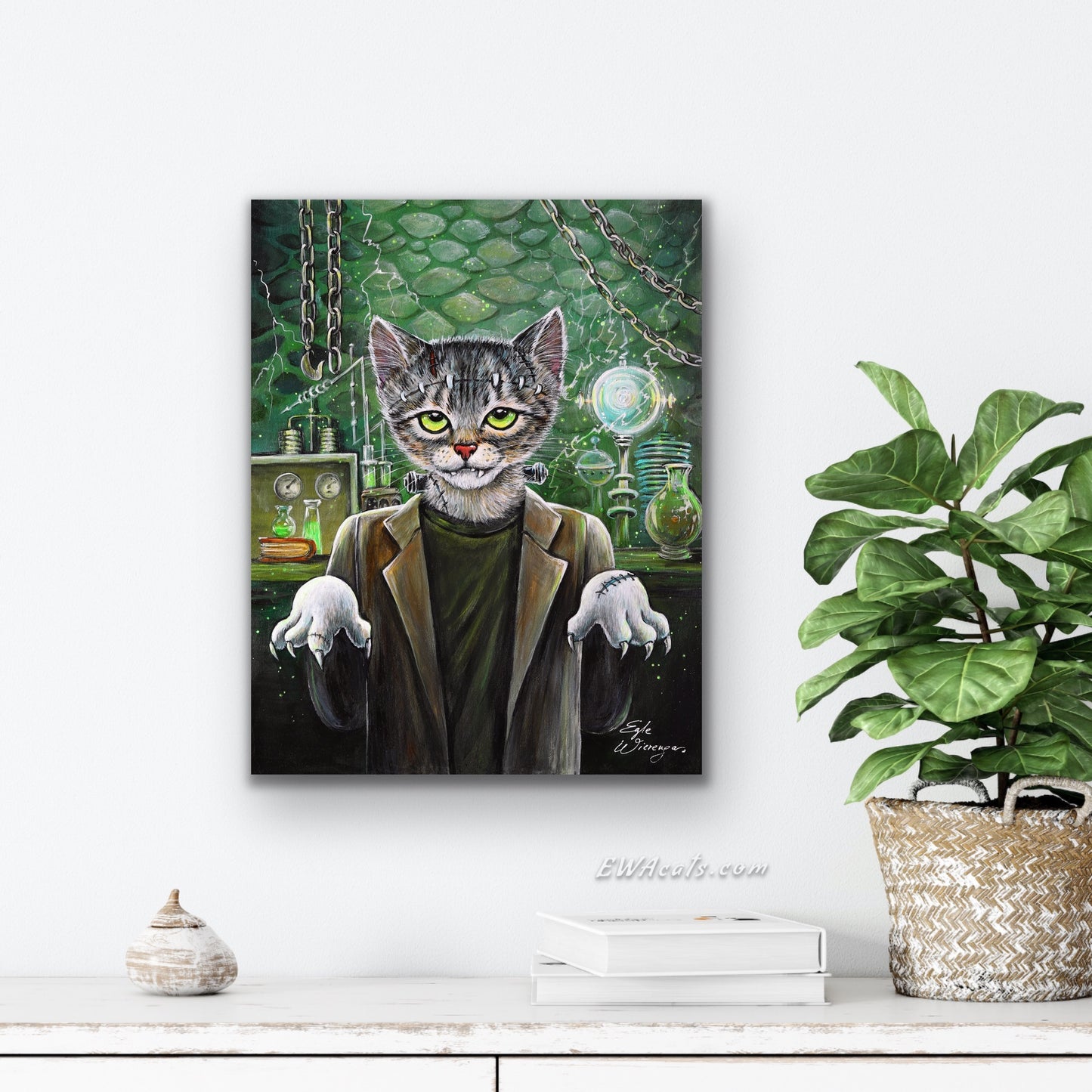 CANVAS "FrankenCat" Open & Limited Edition