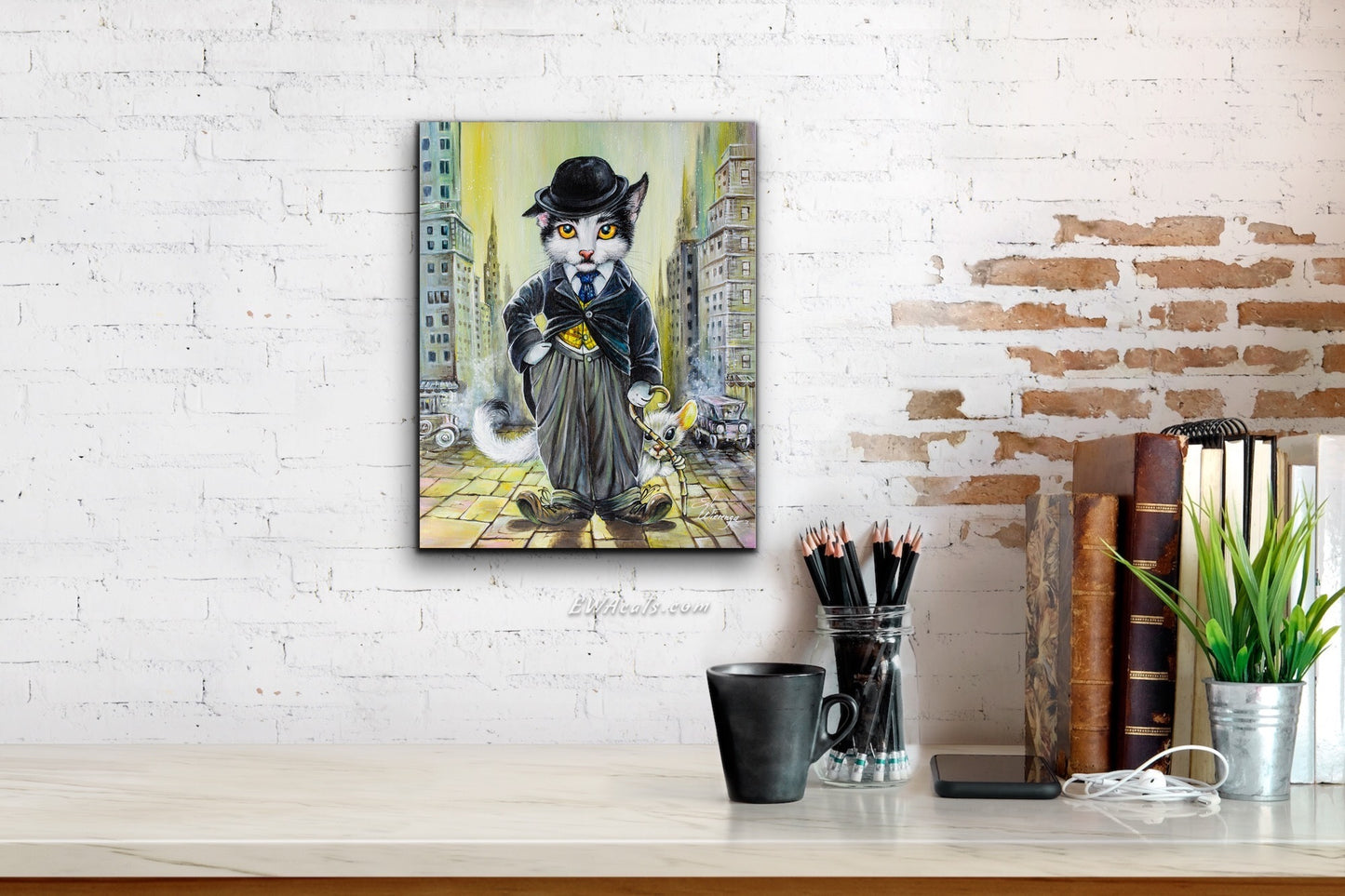 CANVAS "Kitty Chaplin" Open & Limited Edition
