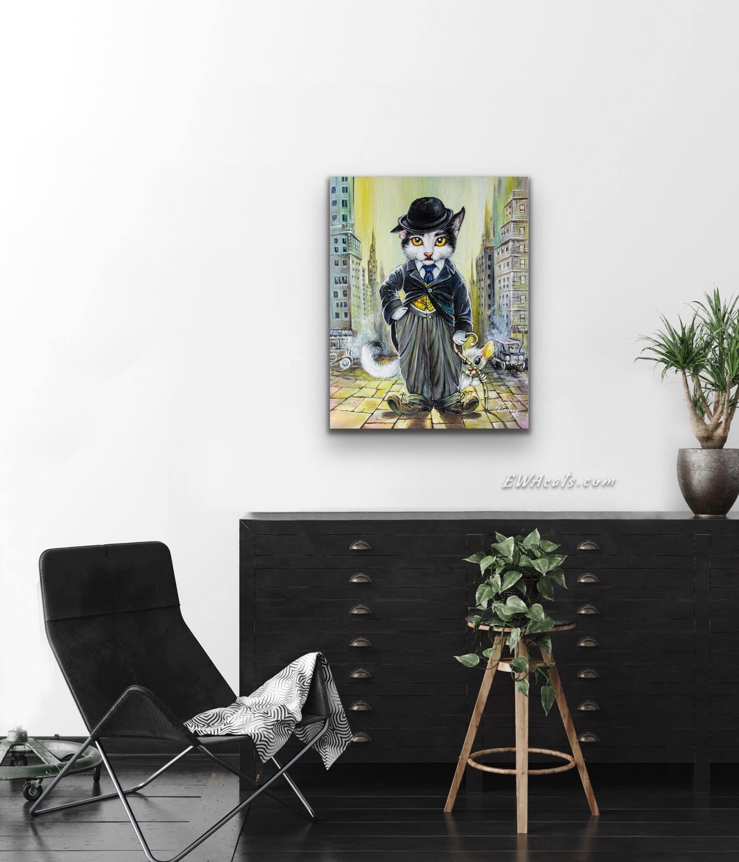 CANVAS "Kitty Chaplin" Open & Limited Edition