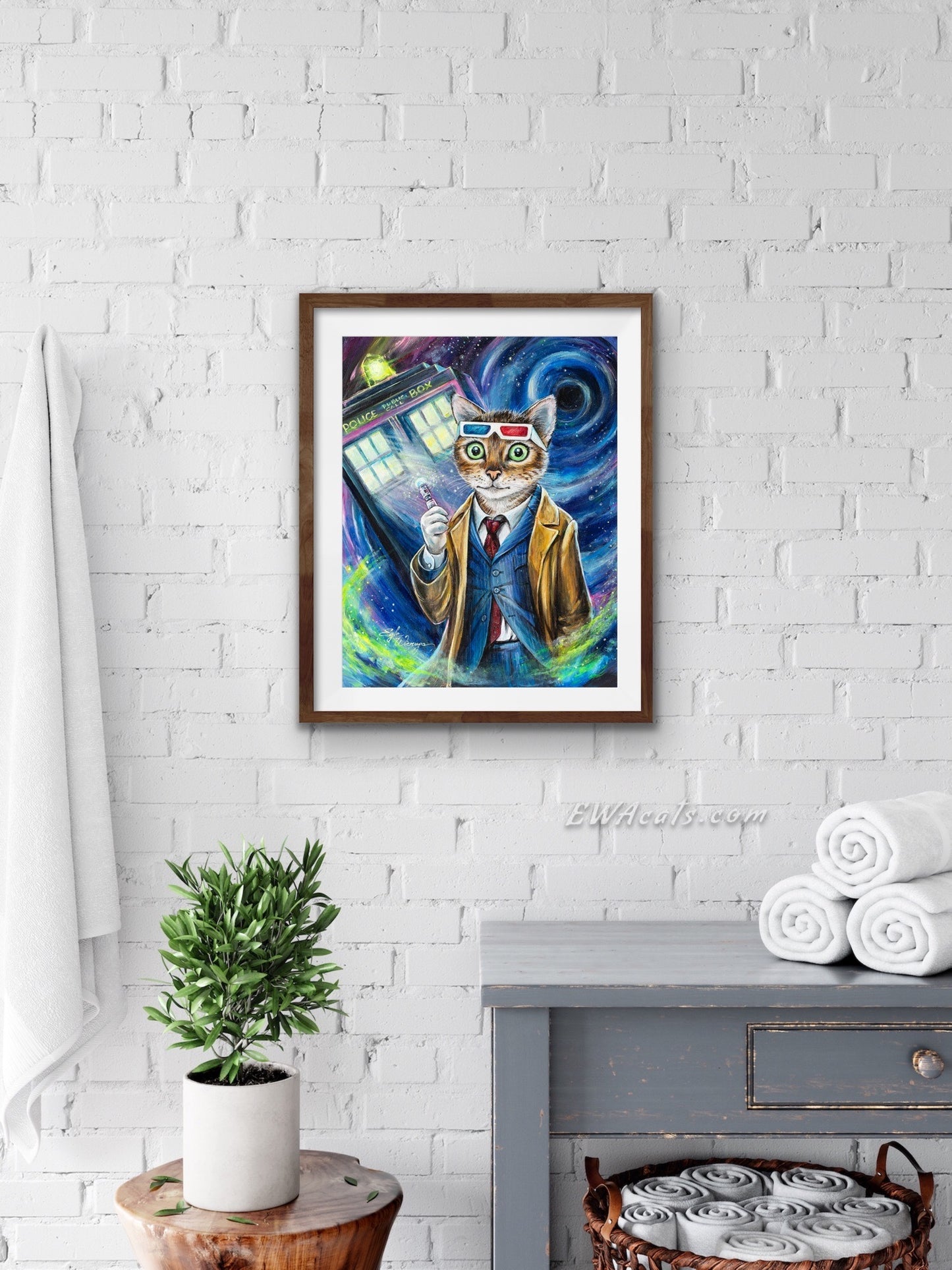 Art Print "Doctor Mew"