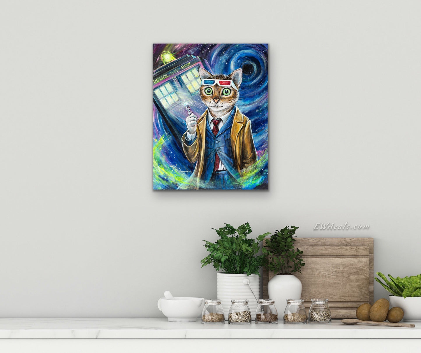 CANVAS "Doctor Mew" Open & Limited Edition