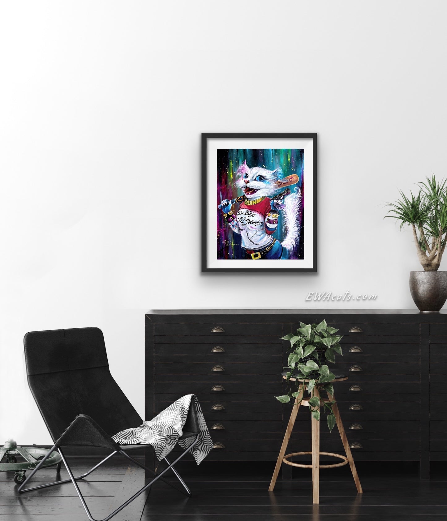 Art Print "Daddy's Lil Monster"