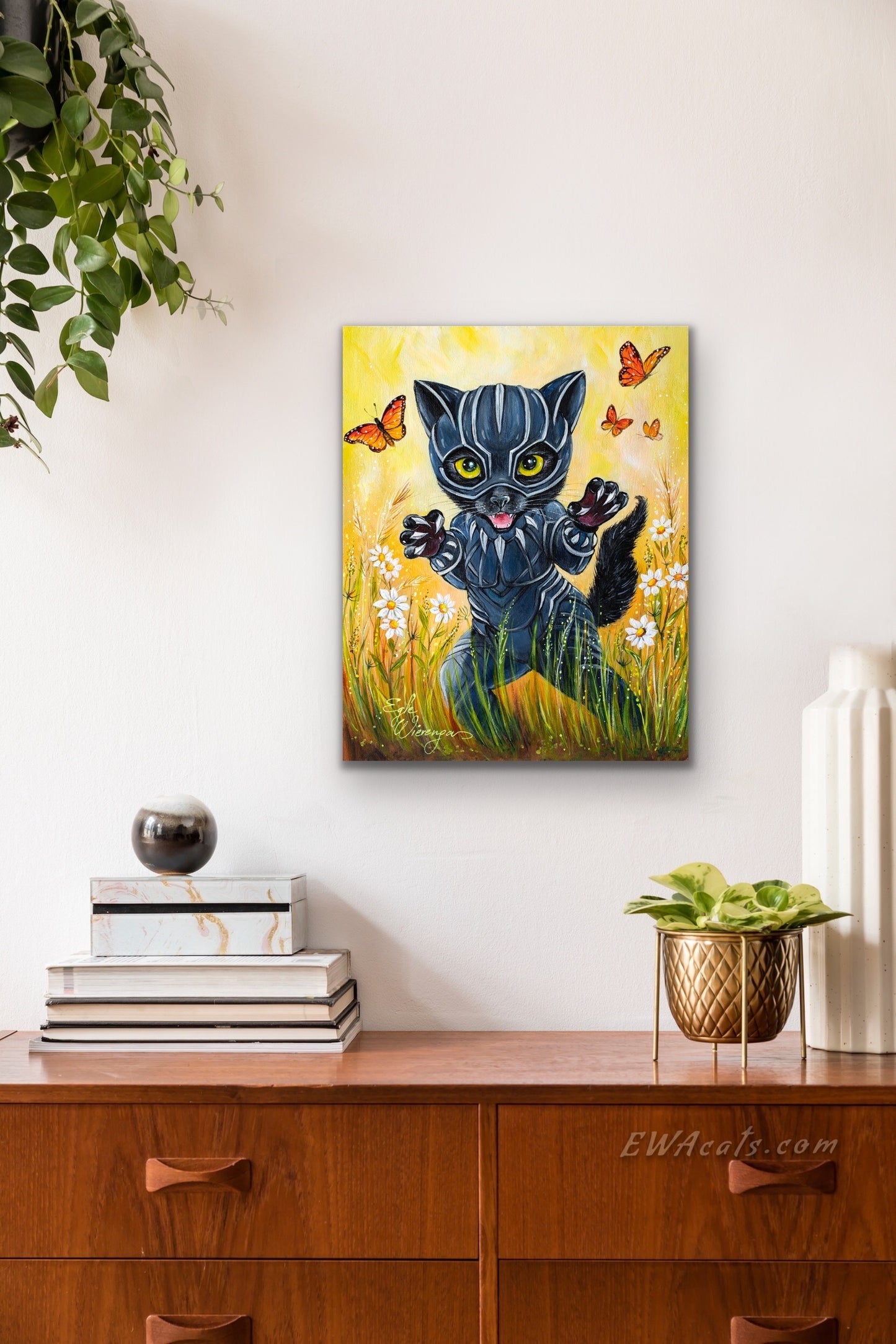 CANVAS "Kitty Panther" Open & Limited Edition