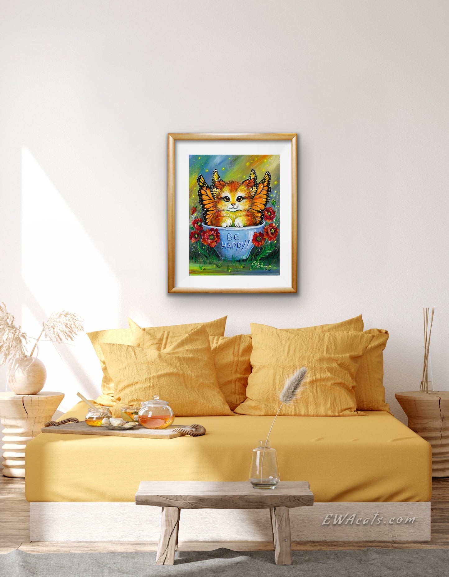 Art Print "Be Happy!"