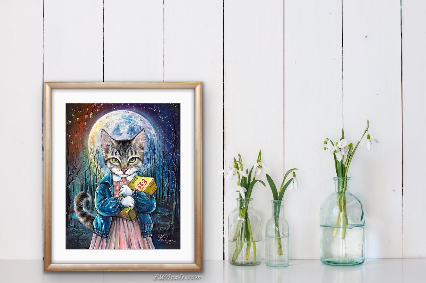 Art Print "Kittieleven"