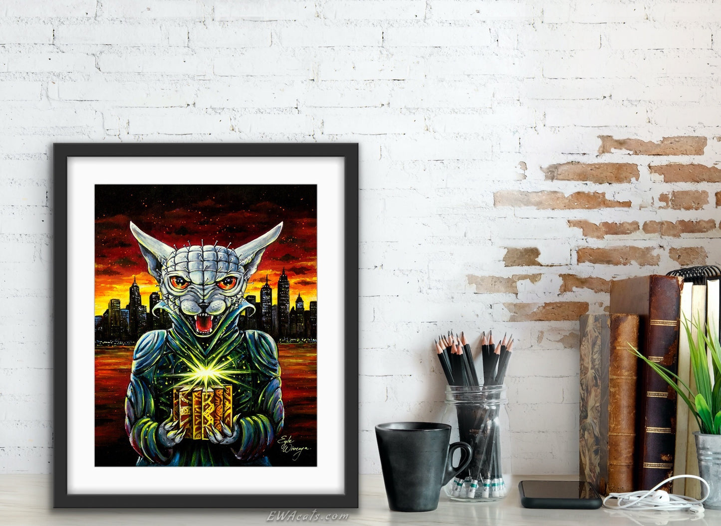 Art Print "Hell Kitty"