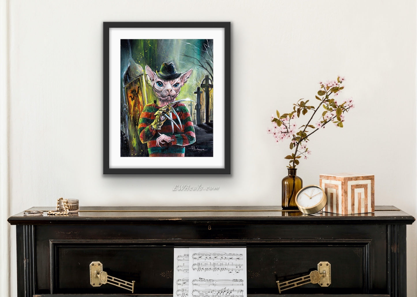 Art Print "Freddy Kat"