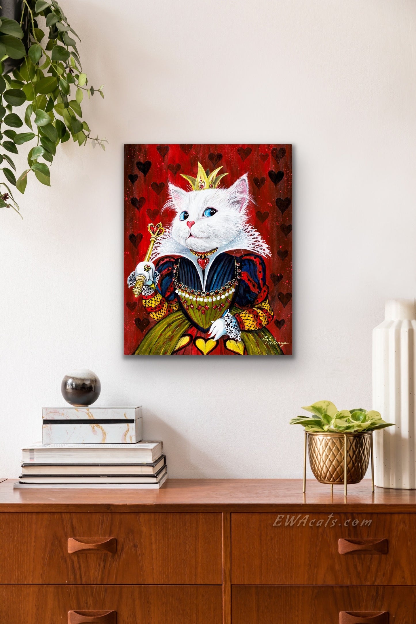 CANVAS "Queen of Cats" Open & Limited Edition