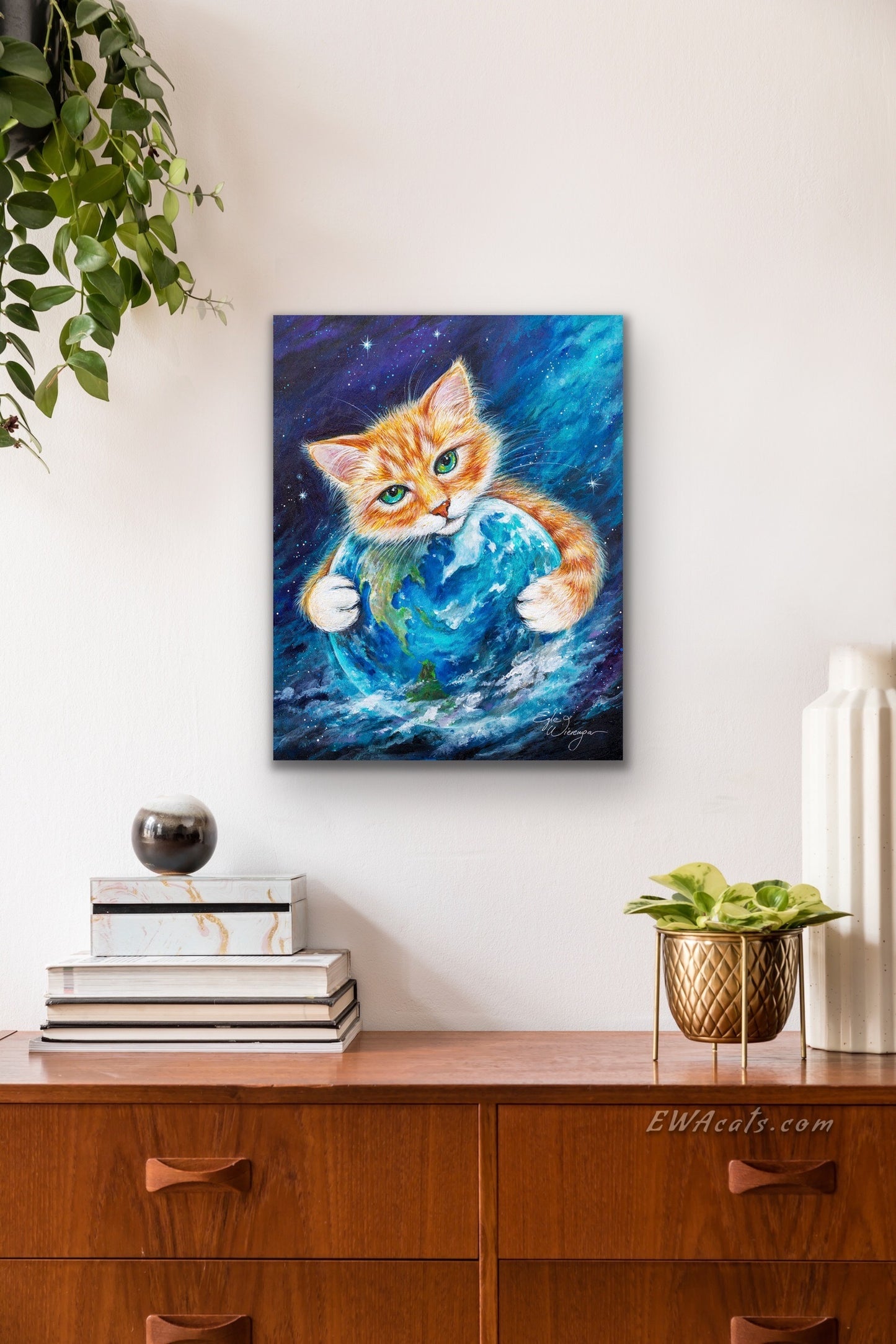 CANVAS "It's a Cat's World" Open & Limited Edition