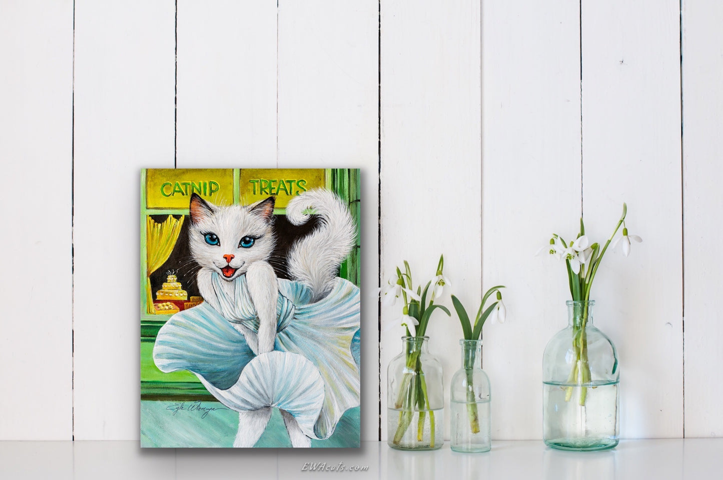 CANVAS "Meowlyn Monroe" Open & Limited Edition