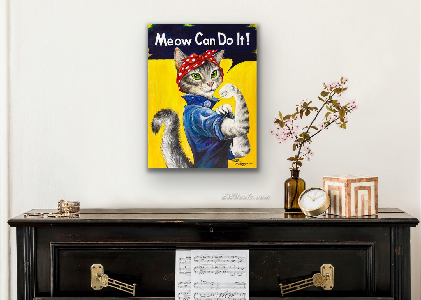 CANVAS "Meow Can Do It!" Open & Limited Edition