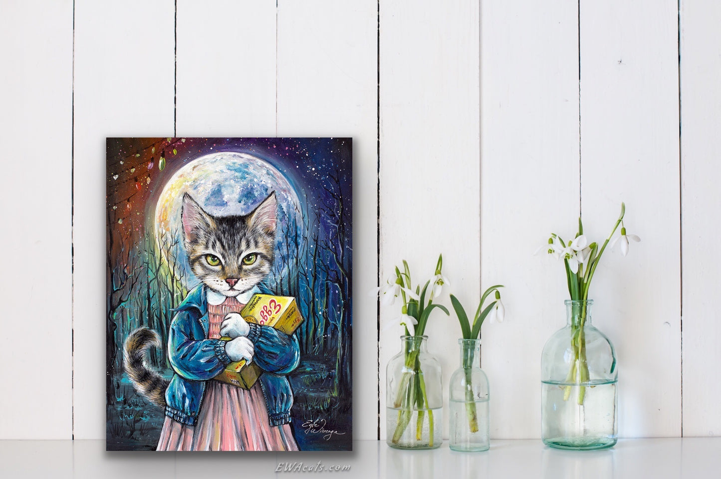 CANVAS "Kittieleven" Open & Limited Edition
