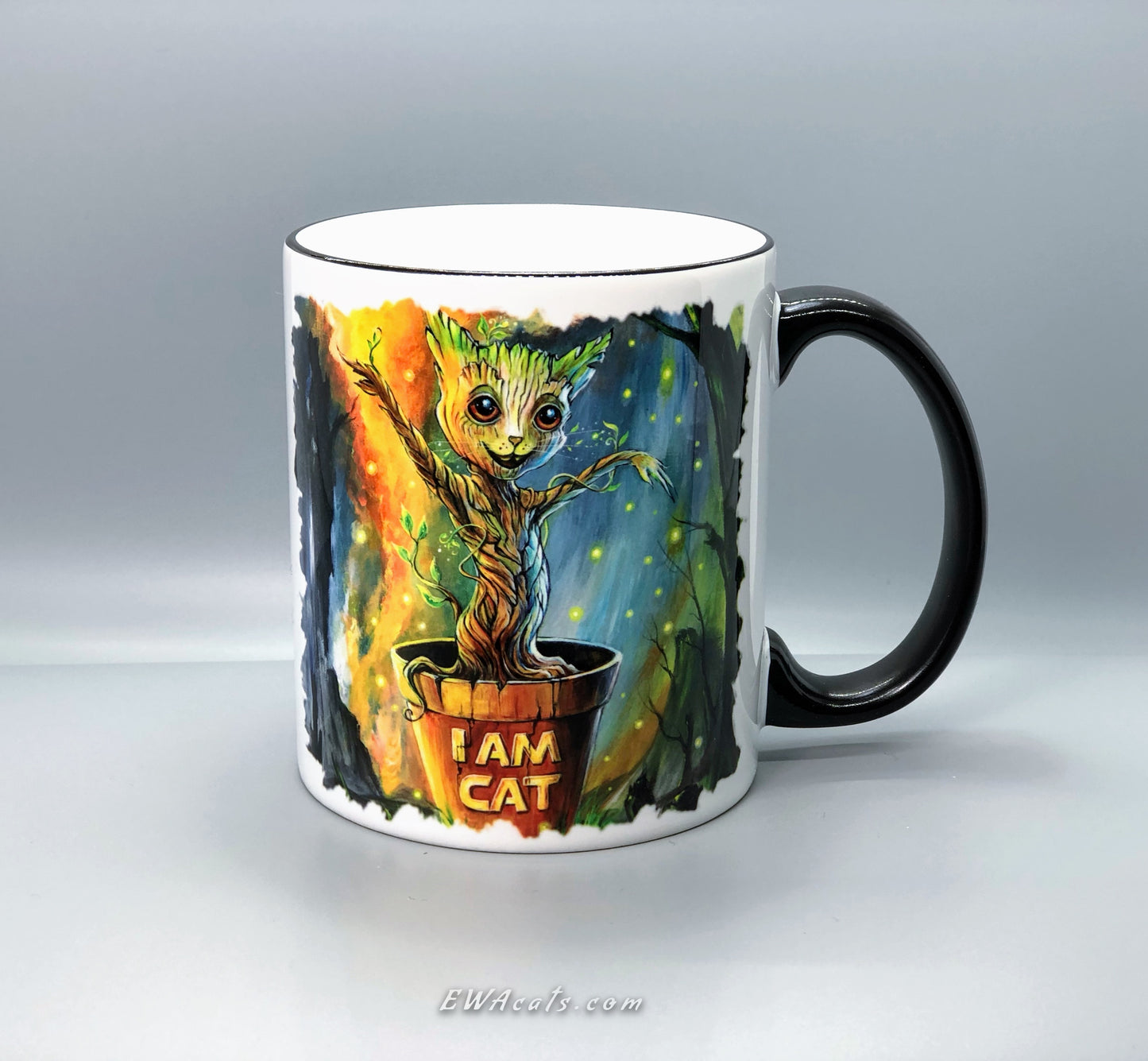 MUG "I AM CAT"