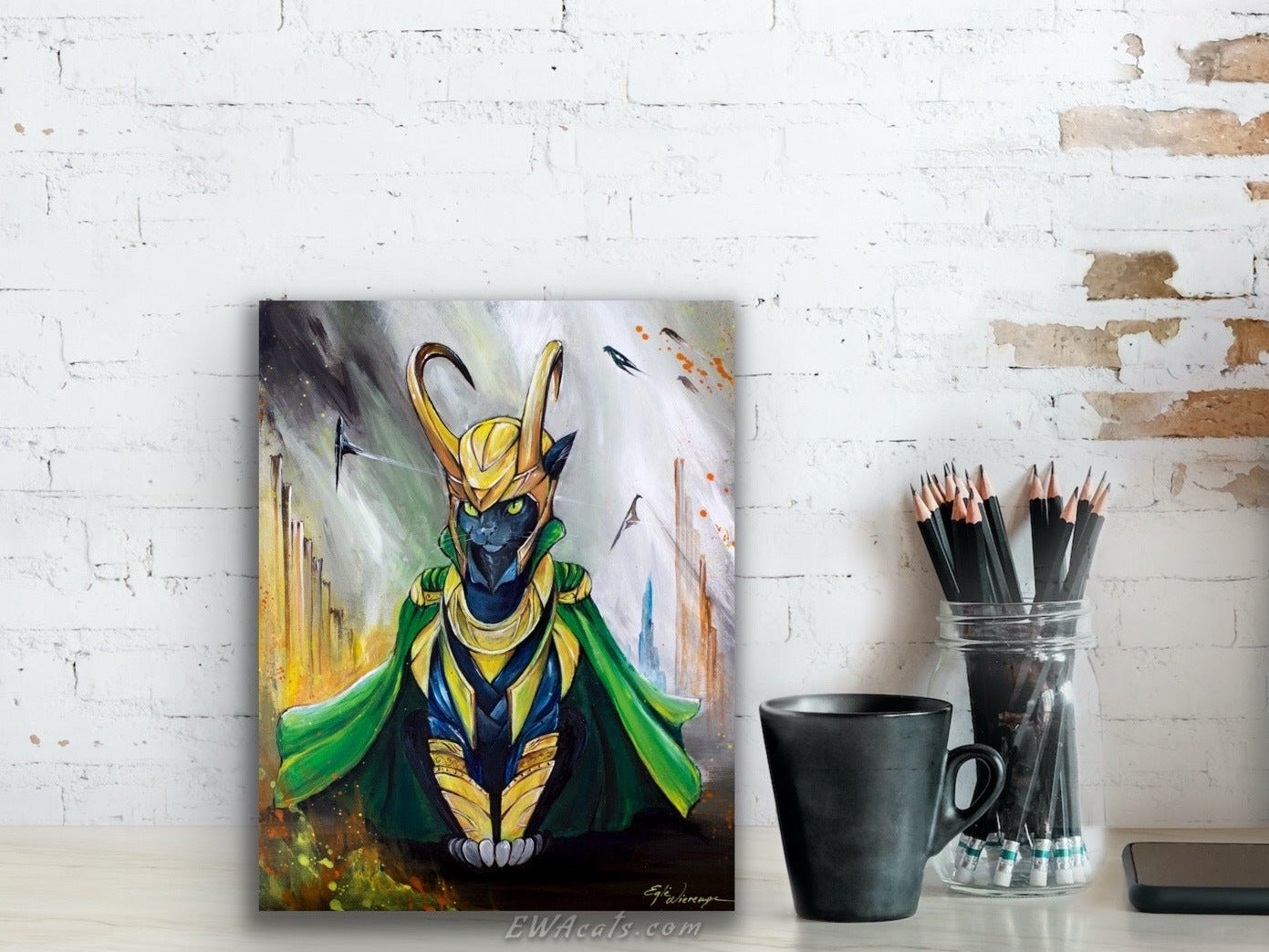 CANVAS "Loki B. Cat" Open & Limited Edition