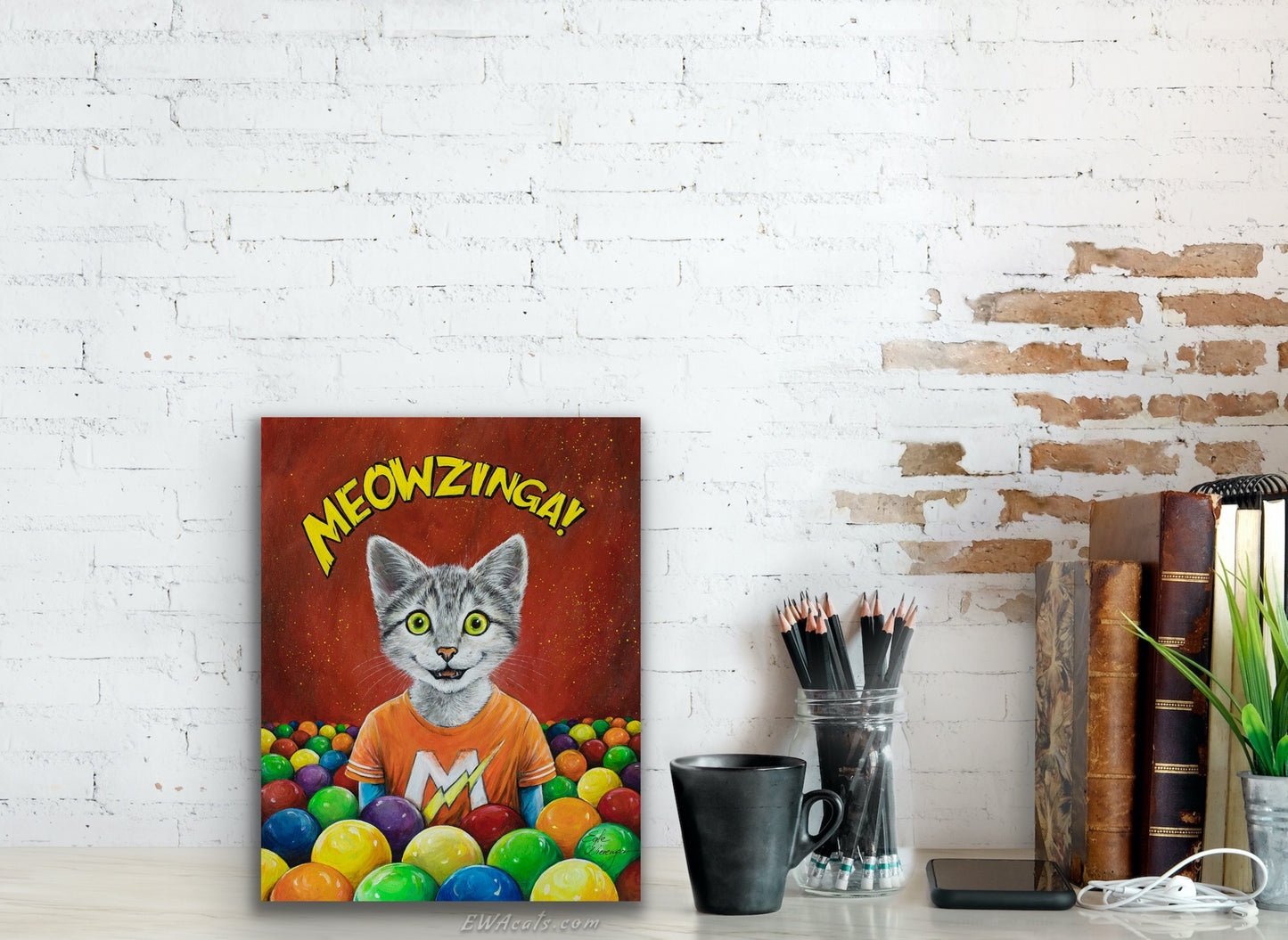 CANVAS "Meowzinga!" Open & Limited Edition